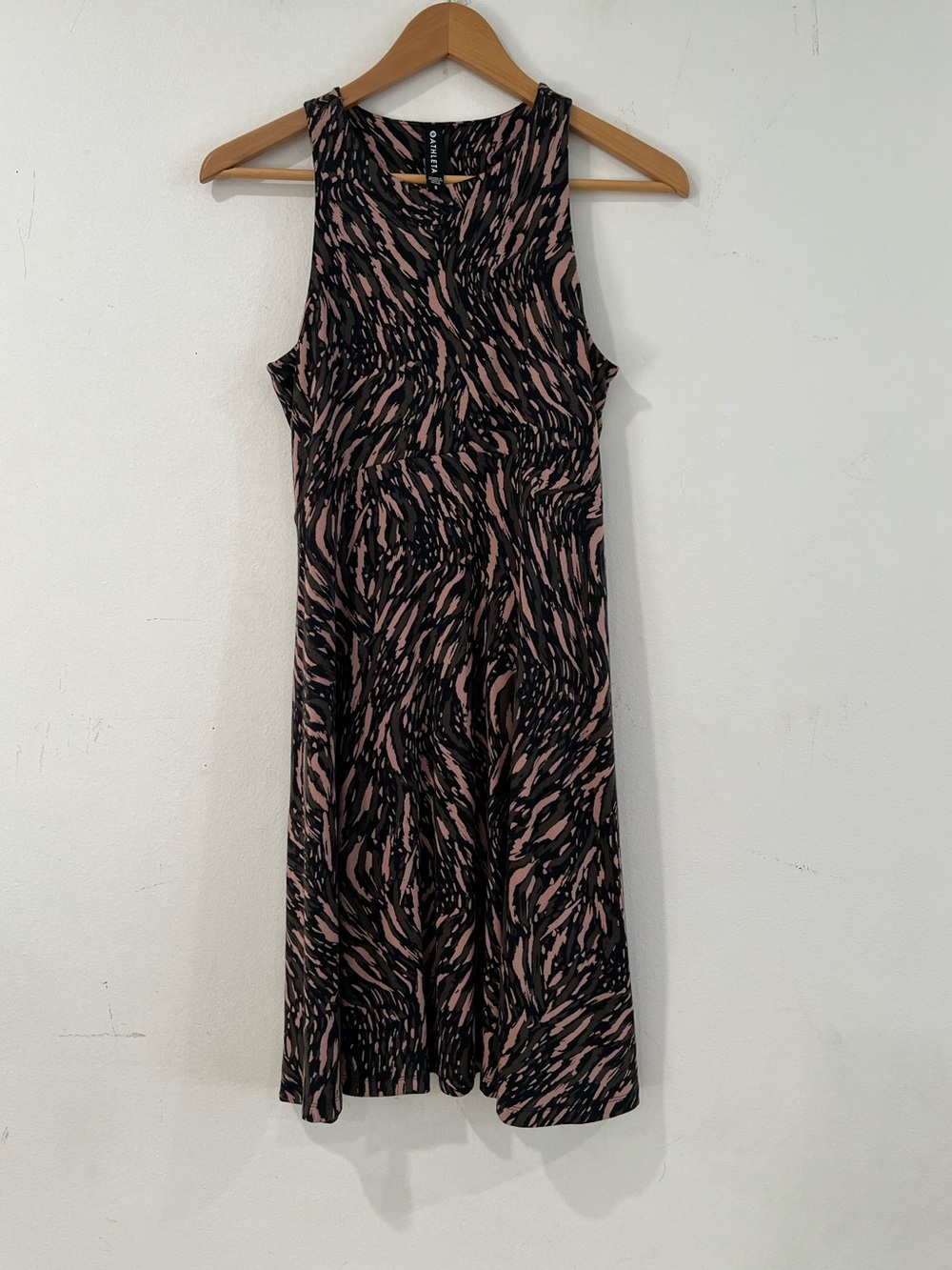 ATHLETA Sleeveless  Patterned Midi Dress S
